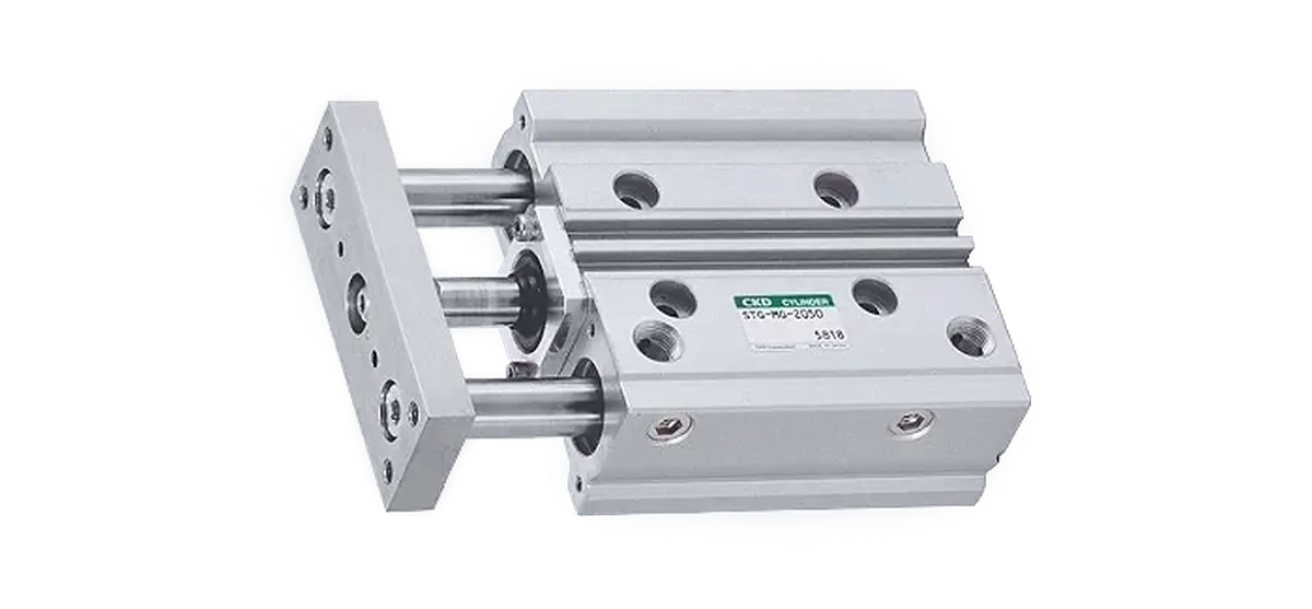 Pneumatic guide unit