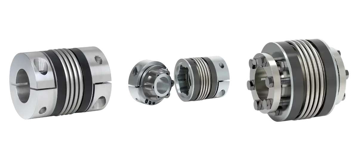 Bellows Structure Metal bellows couplings