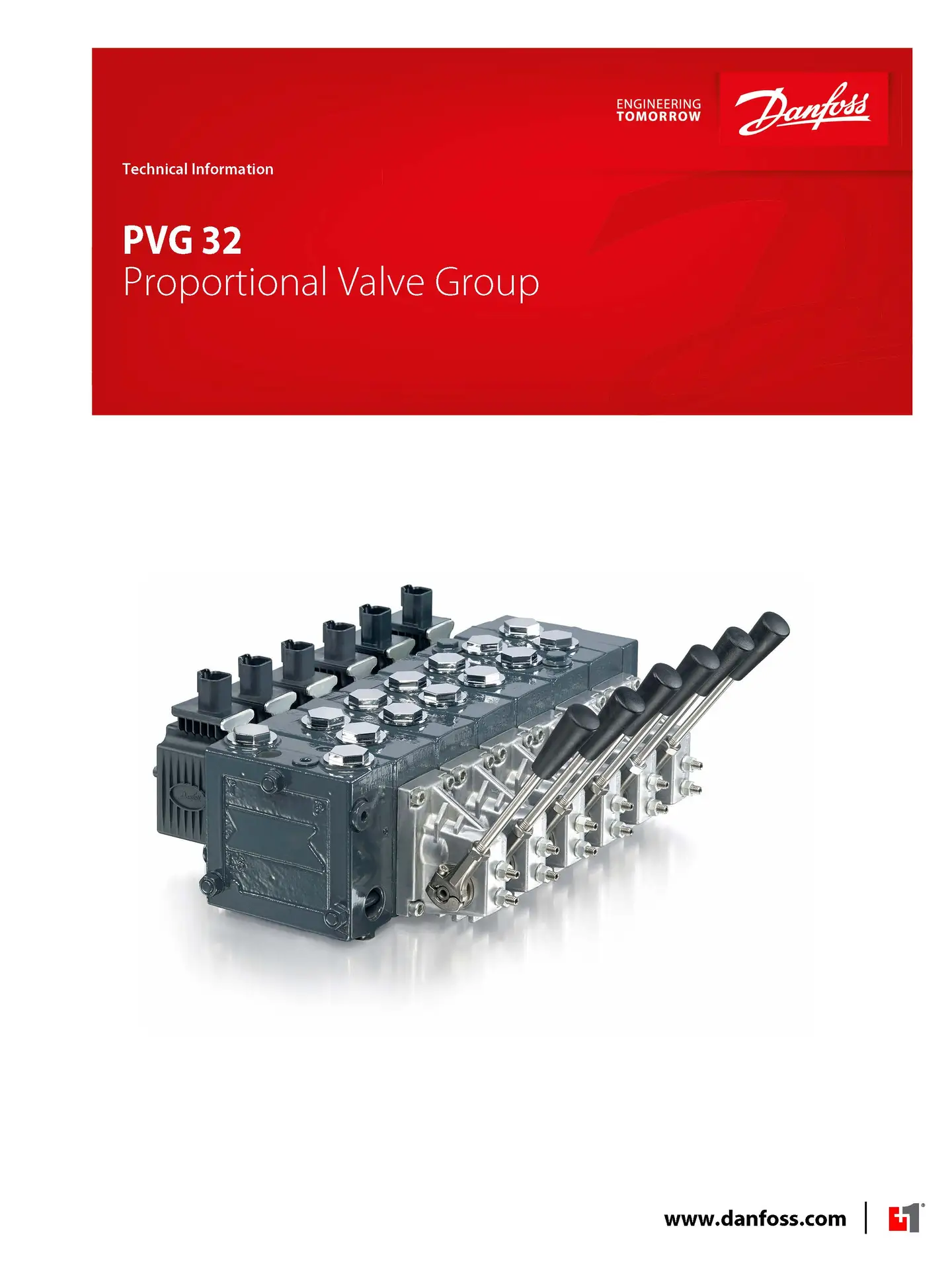 Danfoss 11107506 PVM16 Handhebelbetätigung ohne Handhebel für Schwimmstellung