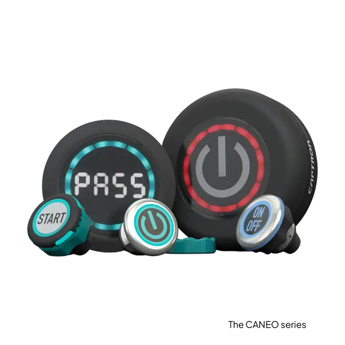Machine Touch Sensor CAPTRON Capacitive Touch Sensors for Industrial & HMI Use