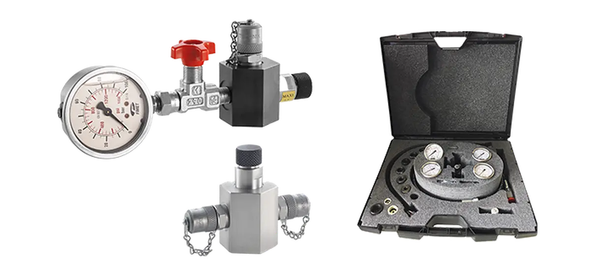 Filling and test rigs